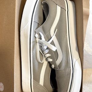 Old Skool Vans 9.5 grey